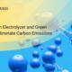 Hydrogen Electrolyzerand Green Hydrogen Eliminate Carbon Emissions
